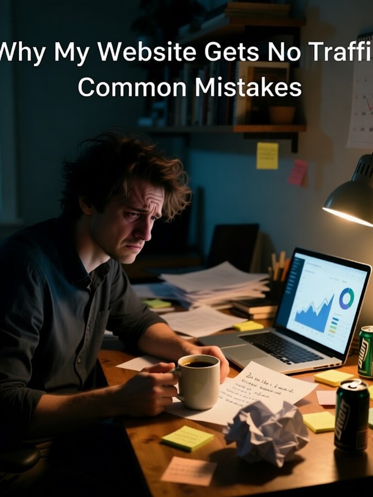 Why My Website Gets No Traffic — Common Mistakes