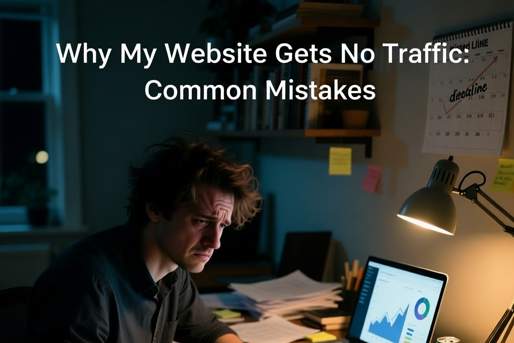 Why My Website Gets No Traffic: Common Mistakes
